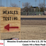 Measles Eradicated in the U.S. 25 Years Ago—Now Cases Hit a New Peak