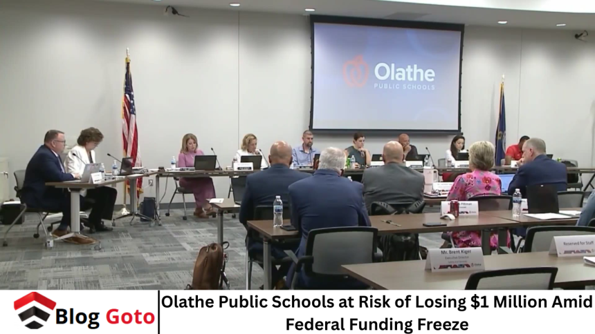 Olathe Public Schools at Risk of Losing $1 Million Amid Federal Funding Freeze